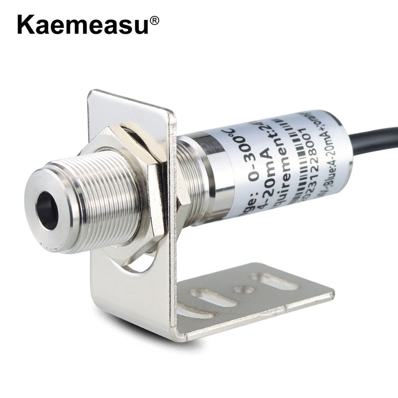 kaemeasu 4 ~ 20mA Нержавеющая сталь температурный датчик Промышленный высокотемпературный инфракрасный пирометр передатчик