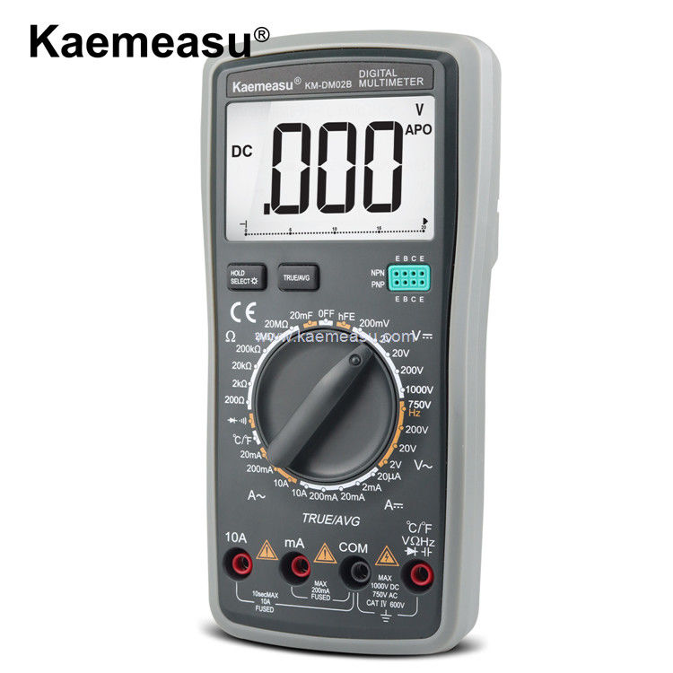 Kaemeasu 02B OEM ODM Электрические мультиметры True RMS Тест на сопротивление току, емкость, напряжение