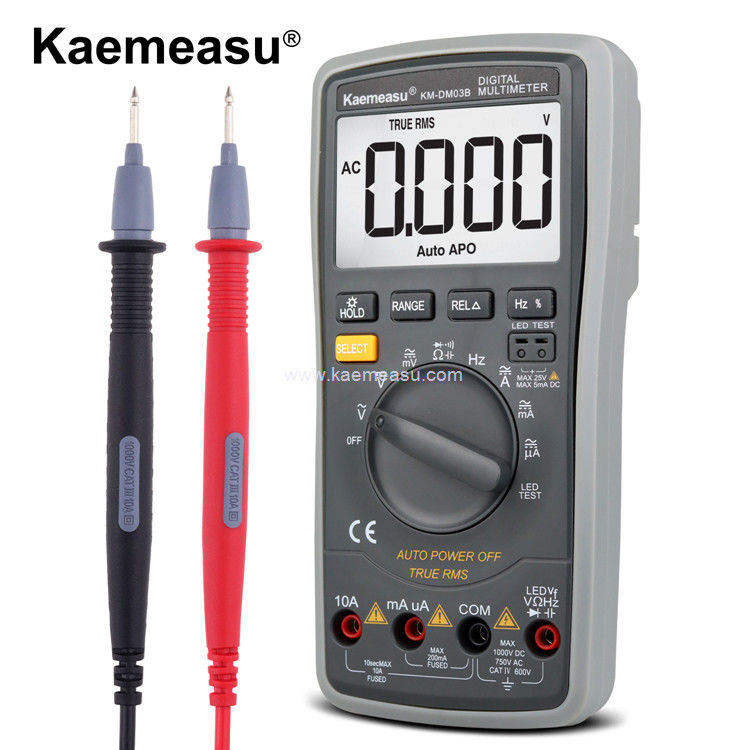 Kaemeasu 03B Промышленный электронный мультиметр высокой точности Smart Anti Burn 1000V AC DC Digital Multimeter