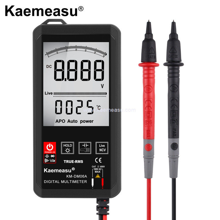 Kaemeasu 06A постоянный переменный напряжение Мини карманный мультиметр 2 шт.