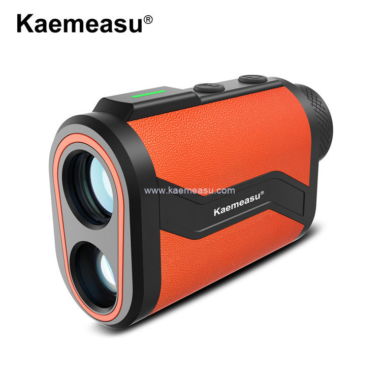 Kaemeasu Golf Rangefinder 6.5X Алюминиевая кожаная оболочка Лазерный дальнобойщик с магнитной функцией блокировки флагштока MAL600