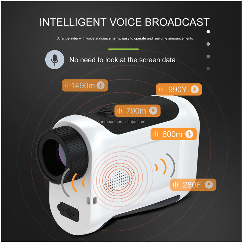 OEM/ODM Golf Mode Sport Telescope Touch Screen Intelligent Voice Golf Лазерные дальномеры Телескоп