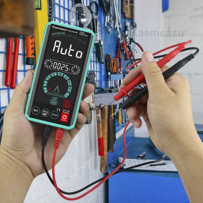 Интеллектуальный голосовой автоматический мультиметр LCD цветовой дисплей NCV туре rms умный мультиметр 1000В цифровые мультиметры