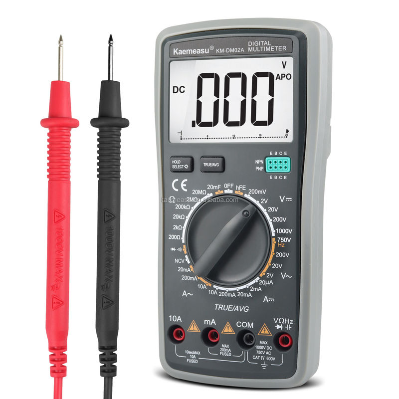 Ручной профессиональный промышленный вольтметр Digital Aneng Multitester NCV T-RMS Электрический тест-метр Мультиметр цена