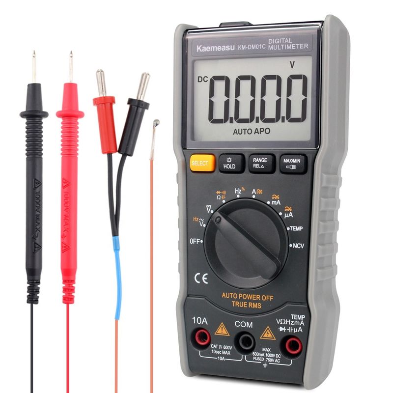 OEM ODM Цифровой мультитестер T-rms электронный мультиметр Ncv Ohm Hz Tester avometer Мини портативный мультиметр для продажи