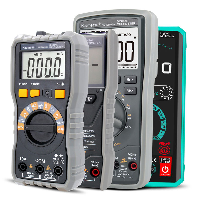 Дисплей EBTN Touch Digital Multimeter 6000 Count Digital Multimeter Ncv Функция нейтральная живая проволока тест цифровой мультиметр