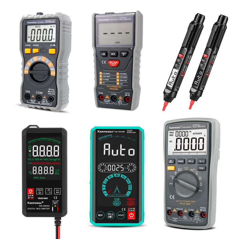 Дисплей EBTN Touch Digital Multimeter 6000 Count Digital Multimeter Ncv Функция нейтральная живая проволока тест цифровой мультиметр
