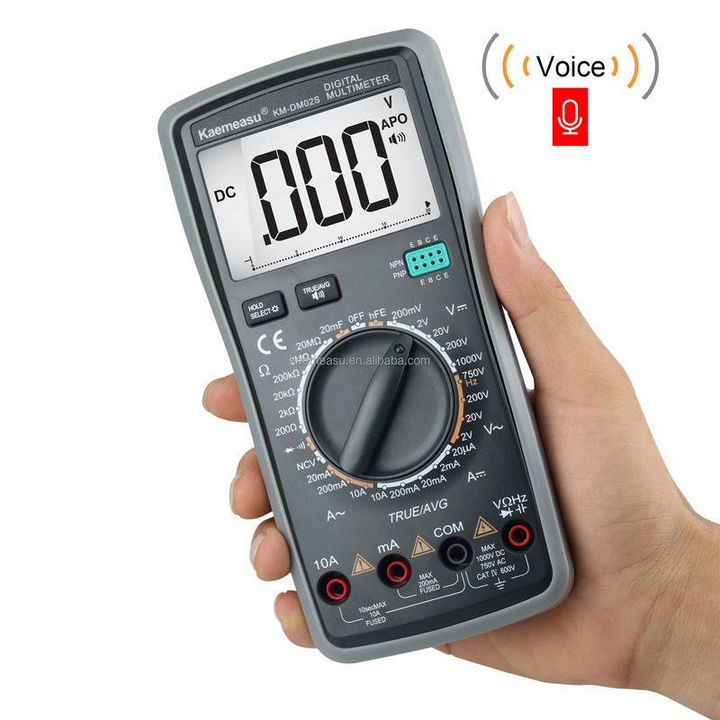Горячая продажа Autoranging Multitester DC/AC NCV T-rms Electric Smart с цифровыми мультиметрами True RMS