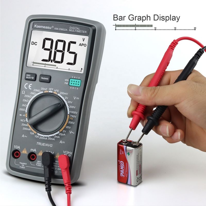Горячая продажа Autoranging Multitester DC/AC NCV T-rms Electric Smart с цифровыми мультиметрами True RMS