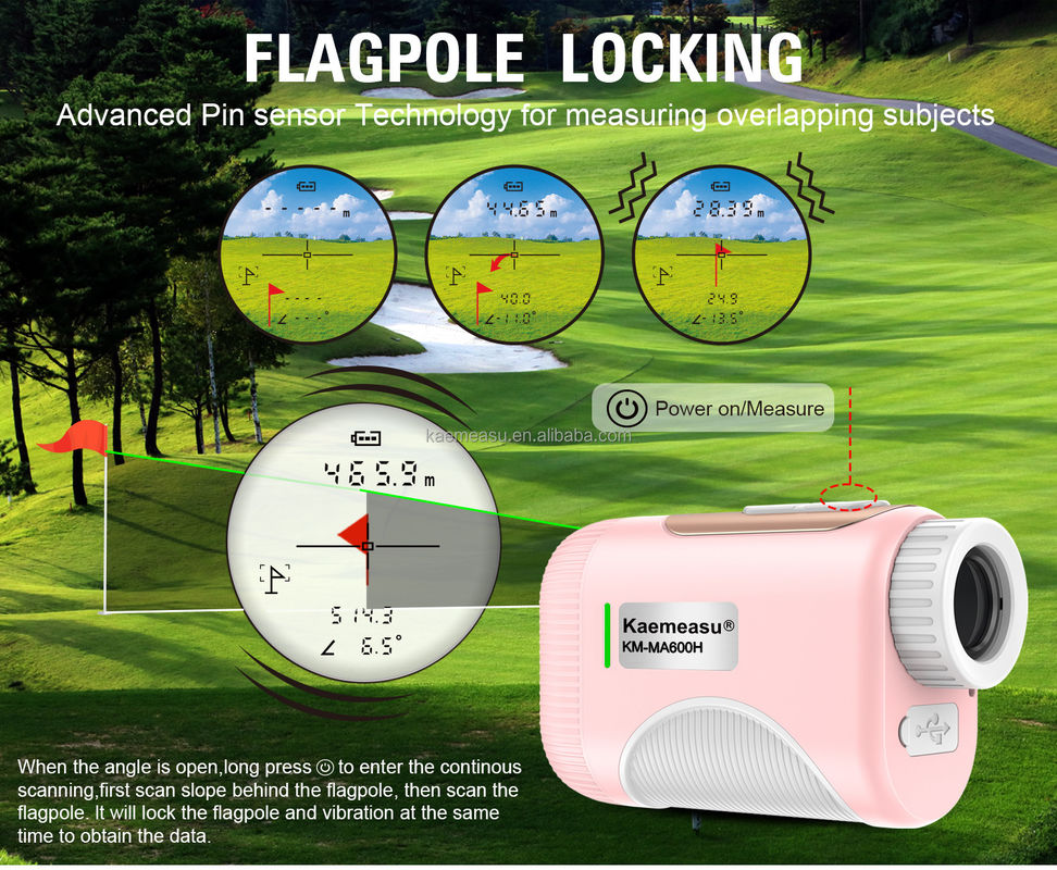 OEM 1200m Golf Slope Scope Лазерный дистанционный счетчик Телескоп Промышленного класса Гольф Лазерные дальномеры