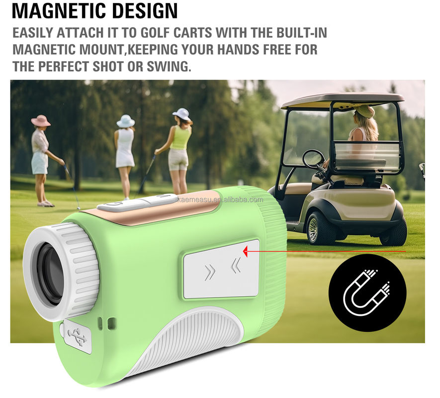 OEM 1200m Golf Slope Scope Лазерный дистанционный счетчик Телескоп Промышленного класса Гольф Лазерные дальномеры Зеленый цвет