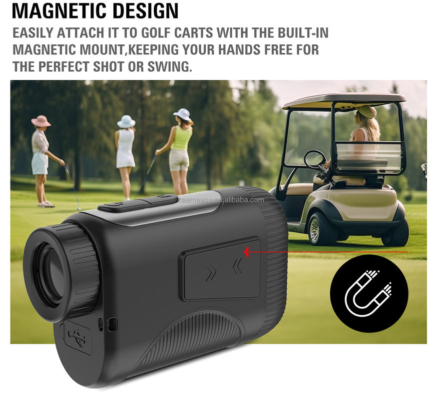 OEM 1200m Golf Slope Scope Лазерный дальномер Телескоп Промышленного класса Гольф Лазерные дальномеры Черный цвет