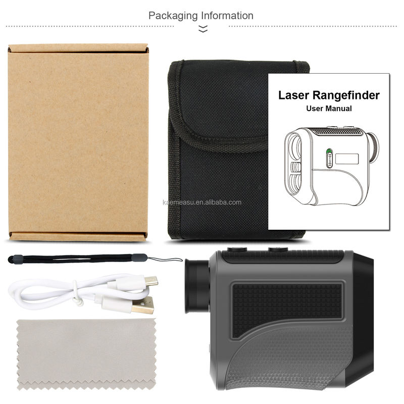 F600m Golf Rangefinder Slope Flag Lock Легкий лазерный счетчик для профессионального использования в гольф