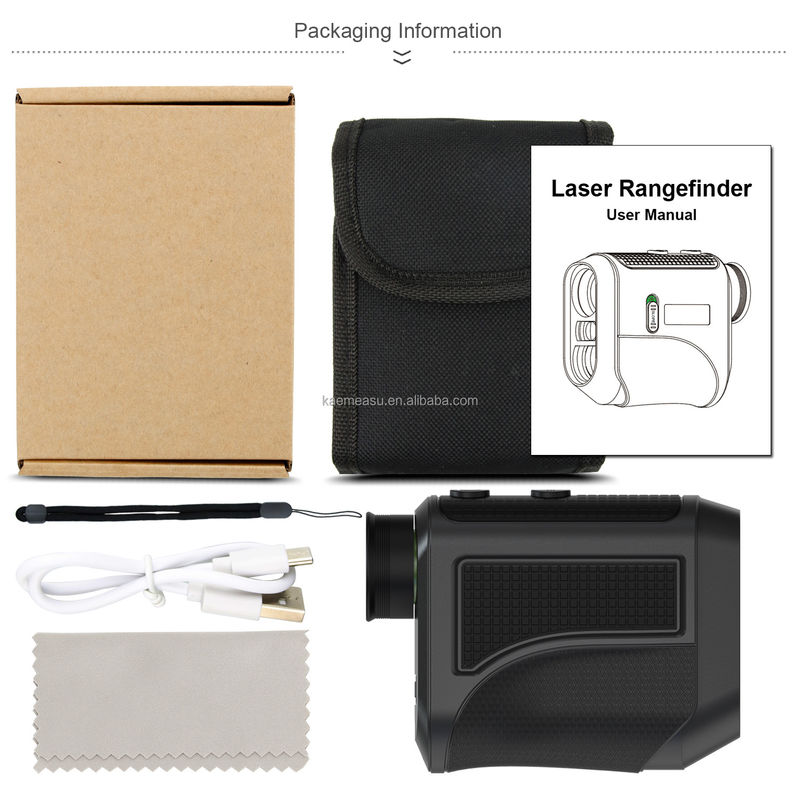 F600m Golf Rangefinder Slope Flag Lock Легкий лазерный счетчик для профессионального использования в гольф