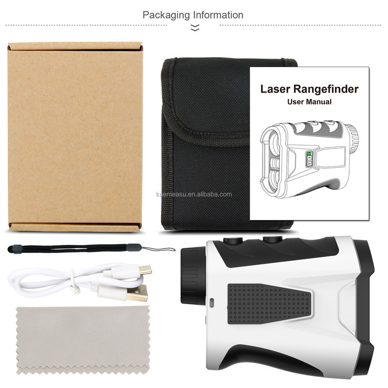 G Model Rechargeable Golf Laser Rangefinder Flag Lock Slope Mode Быстрый фокус для измерения расстояния в гольф